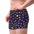 thumbnail image 4 of Daiia Planets Men's Underwear Boxer Briefs, Cotton Stretch Moisture-Wicking Underwear-Large, 4 of 9