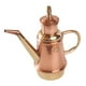 thumbnail image 2 of Dispensador de aceite de cobre, botella de aceite de oliva de 350 ml con boquilla larga y tapa hermética. Accesorio de cocina hecho a mano., 2 of 9