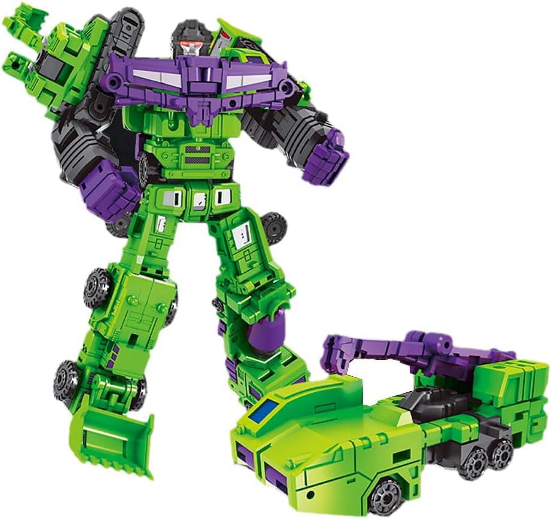Deformation Oversize Toys Robot Devastator Engineering Combiner 6 in 1 Action Figure Car Truck Model