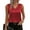 Red #16, variant on WULMLEO Women's Silk Satin Tank Tops V Neck Casual Camisoles Sleeveless Business Work Blouses Dressy Summer Shirts Silver S