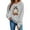 Gray, variant on Womens Crewneck Sweatshirts Halloween Printed Shirts Fall Winter Long Sleeve Sweaters Casual Blouses Loose Sweatshirt Pullover Top Halloween Costumes
