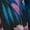 Black Midnight Tropical, variant on Woman Within Plus Size 2-In-1 Reversible Skirt