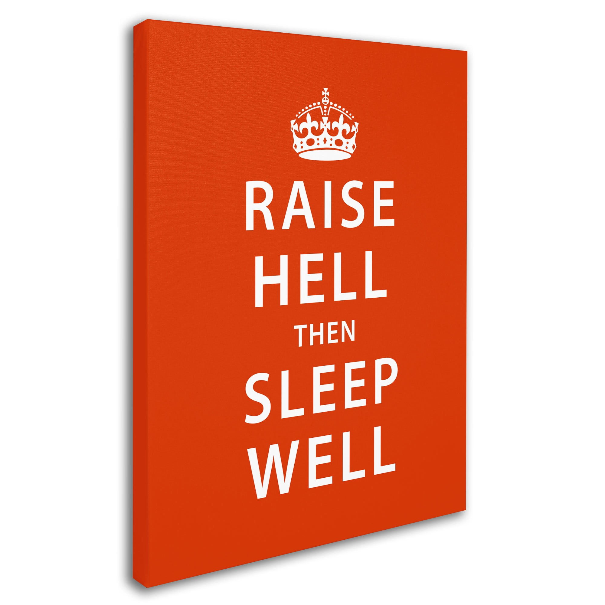Trademark Fine Art "Raise Hell VI" Canvas Art by Megan Romo