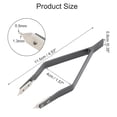 thumbnail image 5 of Unique Bargains V Shaped Watch Spring Bar Tweezers Aluminum Alloy Watch Repairing Tool for Watchmaker and Repairer Gray, 5 of 7