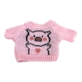 thumbnail image 4 of Suéter de cuello redondo para muñeco de peluche, crea tus propias muñecas, accesorios para fotos, moda imaginativa Cerdo rosa, 4 of 9