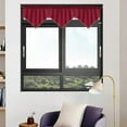 thumbnail image 6 of DcGZvy 3 Pack Valances for Windows Elegant Valance Blackout Window Valance for Kitchen, Living Room, Bedroom, Bathroom Short Curtain Panel Home Window Decoration, 6 of 8