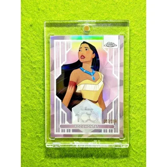 その他 topps chrome disney100 elsa refractor ELSA from FROZEN Disney 100 REFRACTOR CARD 2023 Topps Chrome