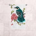 thumbnail image 6 of GZHJMY Fingertip Hand Towels, 2 Pack Pcs Bird Sitting on a Branch of Cherry Blossoms Absorbent Face Bath Towels for Bathroom Kitchen, 30"x15", 6 of 6