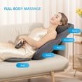 thumbnail image 3 of Comfier Shiatsu Neck Back Massager, Kneading Rolling Seat Cushion Massager Chair Pad, Gifts, 3 of 11