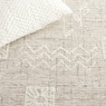 thumbnail image 6 of SAFAVIEH Metro Yolonda Distressed Area Rug, Beige/Ivory, 6' x 6' Square, 6 of 8