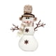 thumbnail image 1 of Muñeco de nieve navideño, adorno navideño, decoración de mesa, decoración navideña para tienda, escritorio, chimenea, sala de estar, fiesta, 1 of 8