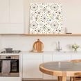 thumbnail image 6 of Mid-Century Modern Framed Canvas Wall Art, Retro Geometric Colorful Star Shape Lines Wall Art Painting for Living Room Bedroom Home Decor, 28”x28”, Office Artwork Print, 6 of 9