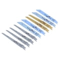 thumbnail image 4 of Reciprocating Saw Blades, Sabre Saws Blade 10Pcs High Efficiency 4 Types Excellent Strength  For Metal, 4 of 8
