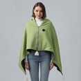 thumbnail image 4 of Lunxisen 1 pcs USB Portable Heated Electric Blanket - Cordless Heated Throw Blanket for Outdoor with Heating Levels - Wearable Shawl for Travel,Camping,Bed, 4 of 4