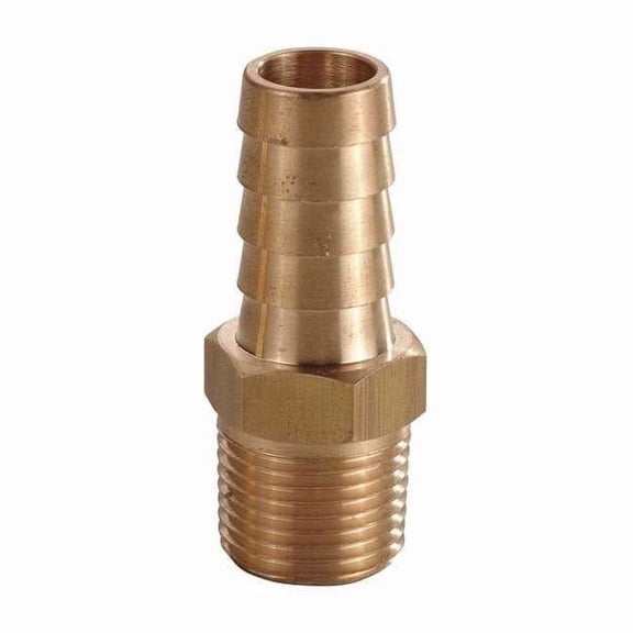 Manufacturer Varies Barbed Hose Fitting,Hose ID 1/2",NPT 6AFN9