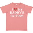 thumbnail image 3 of Inktastic I Love My Daddy's Tattoos Boys or Girls Toddler T-Shirt, 3 of 5