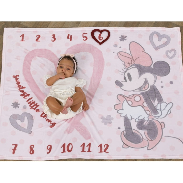 Minnie Mouse Plush in Swaddle – Disney Babies – Small 11