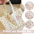thumbnail image 2 of Handbag Fragmented Canvas Commuting Shoulder Bag, Niche Handbag✨y F4Y5 W1N9, 2 of 7