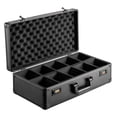 thumbnail image 6 of Graded Card Storage Box, 162 PSA Cards Holder, Sports Card Case with Lock & Foam Dividers, Fits BGS, SGC, Toploaders, Card Carrying Case, 6 of 9