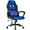 Blue, variant on YRLLENSDAN Gaming Chair Collection Ergonomic Adults Massage High-Back PU Leather Adjustable Height