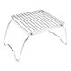 thumbnail image 1 of Folding Campfire Grill Portable StainlessSteel Camping Grill Grate, 1 of 5