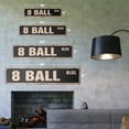 thumbnail image 2 of 8 BALL Vintage Plastic Street Sign billiards pool cue pooltable darts | Indoor/Outdoor |  36" Wide, 2 of 4