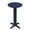 Navy Blue, variant on Outdoor Round Bar Table, 43" All-Weather HDPE High Top Bistro Table with Adjustable Feet, Heavy Duty Pub Table for Garden, Backyard, Deck & Poolside (Black)