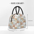 thumbnail image 5 of Logiee Lovely Bear Print Lunch Bag for Women & Men,Adult Insulated Lunch Box,Food Lunch Containers,Reusable High Capacity Lunch Tote Bags for Work, Travel, Outdoor, 5 of 9