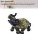 thumbnail image 4 of Figura coleccionable de elefante con trompa elevada, figura decorativa de feng shui de lauerte de la riqueza, estatua decorativa de elefante para el hoger,, 4 of 7