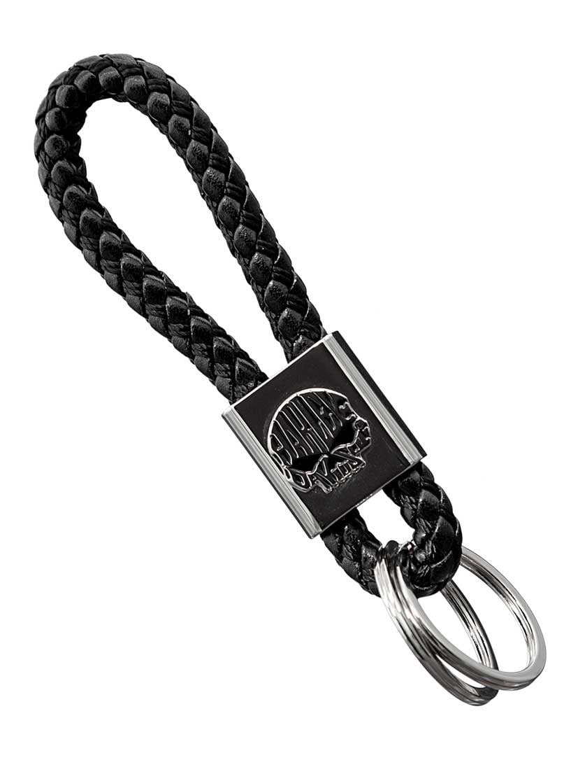 1x Braided PU Leather Strap Keyring Keychain Car Key Chain Ring Key Fob H CW 
