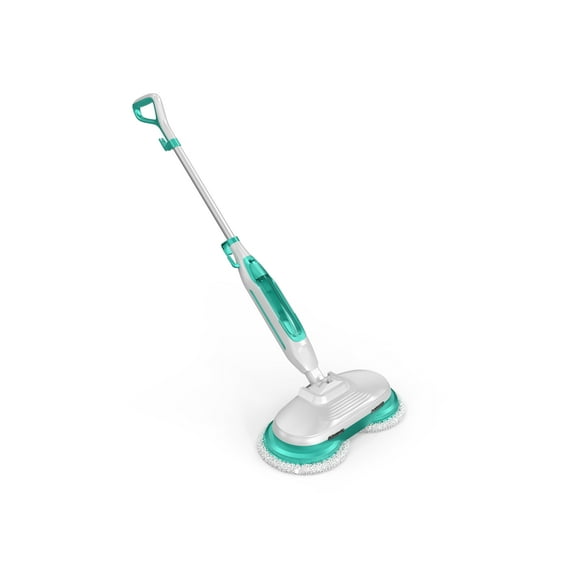Angtra  scrubbing Steam Mop with LED Headlights, Rotating Mop Pads, All-in-One Hard Floor Cleaner, Steam and Spin Control
