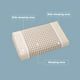thumbnail image 4 of Almohada beige para adulto, almohada cervical, almohada de trigo sarraceno entero, 4 of 6