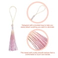 thumbnail image 3 of Unique Bargains 2Pack 5' Silky Bookmark Tassels with Loop for DIY Craft Accessory, Yellow/Pink, 3 of 6