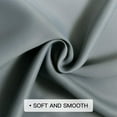 thumbnail image 6 of Avamo 1-Piece Gradient Color Blackout Window Curtain Thermal Insulated Window Drape Grommet Room Darkening Curtain Light Green W:54"x L:63", 6 of 6