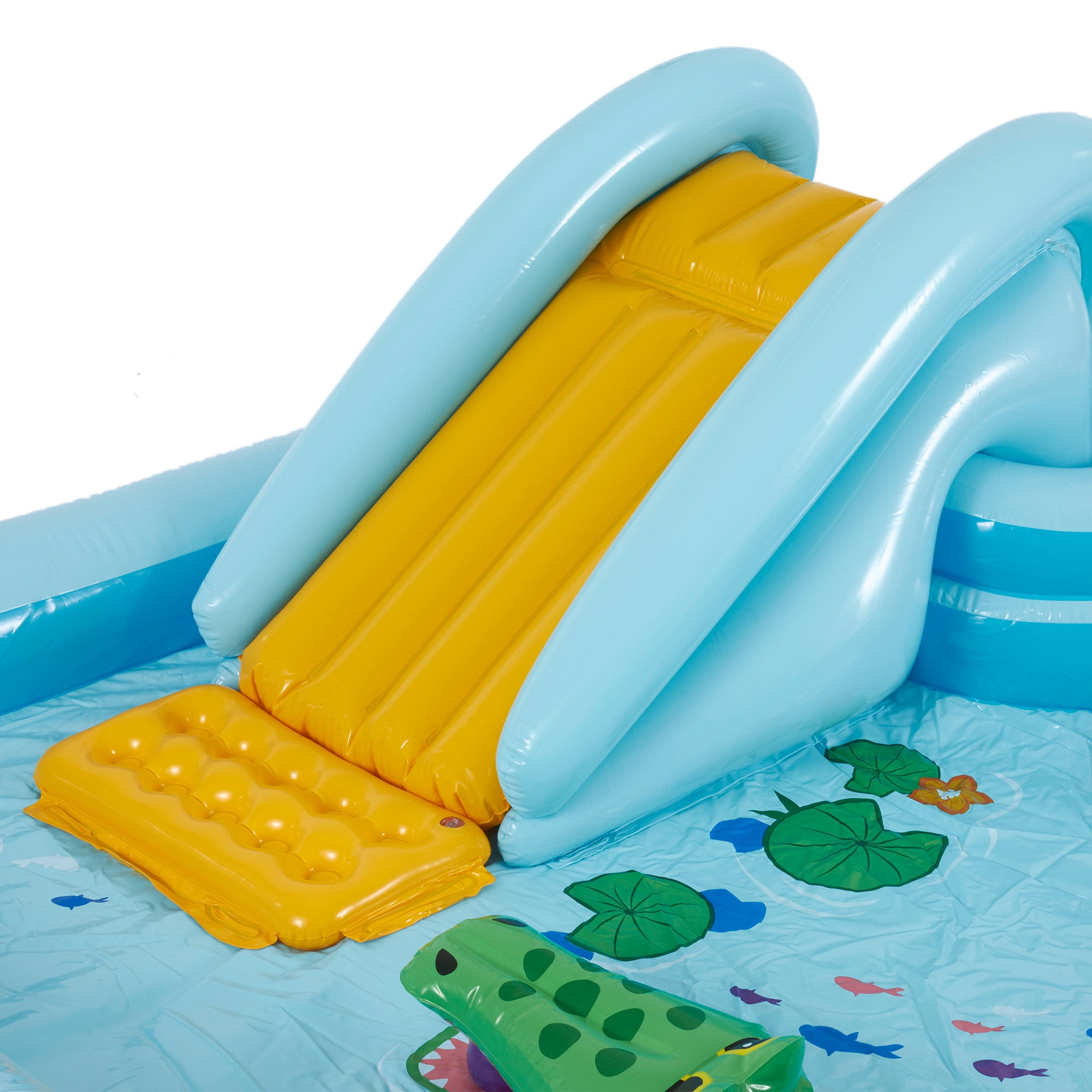 Piscine du centre de jeux Jungle Jungle Toboggan gonflable Intex pour  enfants 246x193x110cm