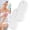 White, variant on Magic Exfoliating Bath Sponge, 3D Painless Exfoliation & Reusable High-Density Design for Shower, Bath, Spa & Daily Body Care