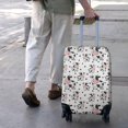 thumbnail image 3 of White Cow Family Spot Pattern Luggage Cover Fashion Suitcase Cover Baggage Covers Fit 25-28 Inch Luggage (Go Travel), 3 of 5