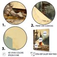 thumbnail image 3 of Designart "Camping In Forest With Minimalism" Camping Travel Floater Framed Wall Art Prints, 3 of 5