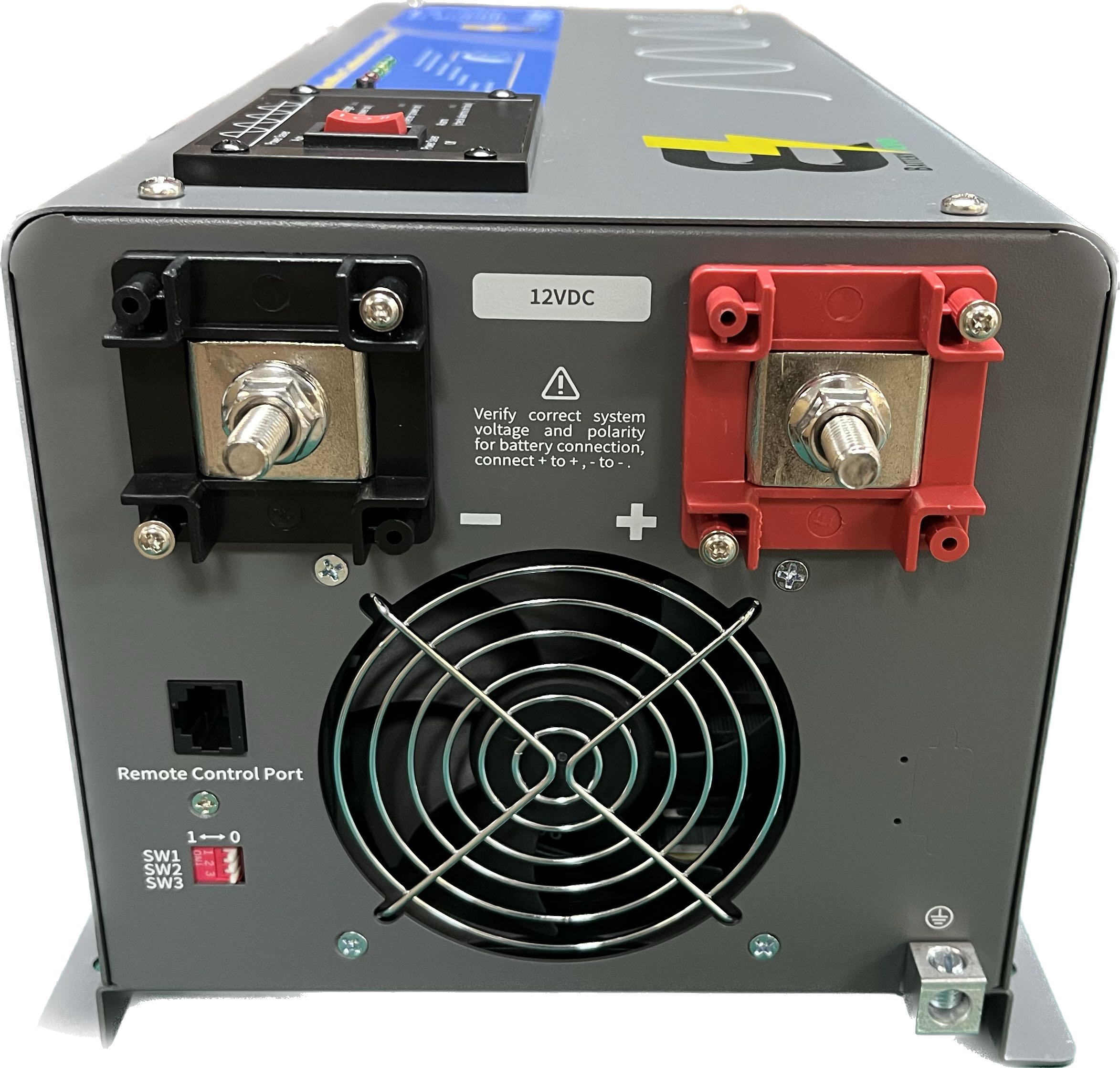 Battery EVO 3000 Watt Pure Sine Inverter Charger with Transfer Switch 12V 3kW Inverter