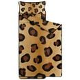thumbnail image 2 of Gold and Brown Of Leopard Print Toddler Nap Mats for Kids Preschool,Sleeping Mat Bag or Kids,Toddler Sleeping Bag,Toddler Nap Mat or Daycare, 2 of 6