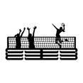 thumbnail image 1 of Almencla Support de Médailles Présentoir Robuste pour Salon Maison Volleyball, 1 of 8
