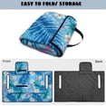 thumbnail image 5 of Yuyamidu Frangipani Golf Cart Seat Covers with 4 Pockets Palm Leaves Golf Cart Towel Seat Covers Portable Travel Sportas Golf Cart Seat Cover for Club Car Accessories Decor, 5 of 8