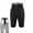 Silver, variant on Sauna Sweat Shorts for Men High Waisted Stomach Waist Trainer Leggings Pants Body Shapers Silver XXXXL