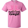 thumbnail image 3 of Inktastic Daddy's Little Cowgirl T-Shirt, 3 of 5