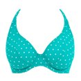 thumbnail image 3 of Freya Jewel Cove Banded Underwire Halter Bikini Top (7232),30H,Marine, 3 of 4