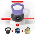 thumbnail image 3 of NonZero Gravity Iron Sand Soft Kettlebell with PVC Shell, Shock-Absorbing Base & Extra-Wide Grip for Versatile Workouts | Durable Strength Training Equipment, 3 of 9
