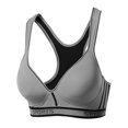 thumbnail image 1 of FashionOutfit Women's Sporty Wirefree Padded Mesh Strap Sport Bras, 1 of 4