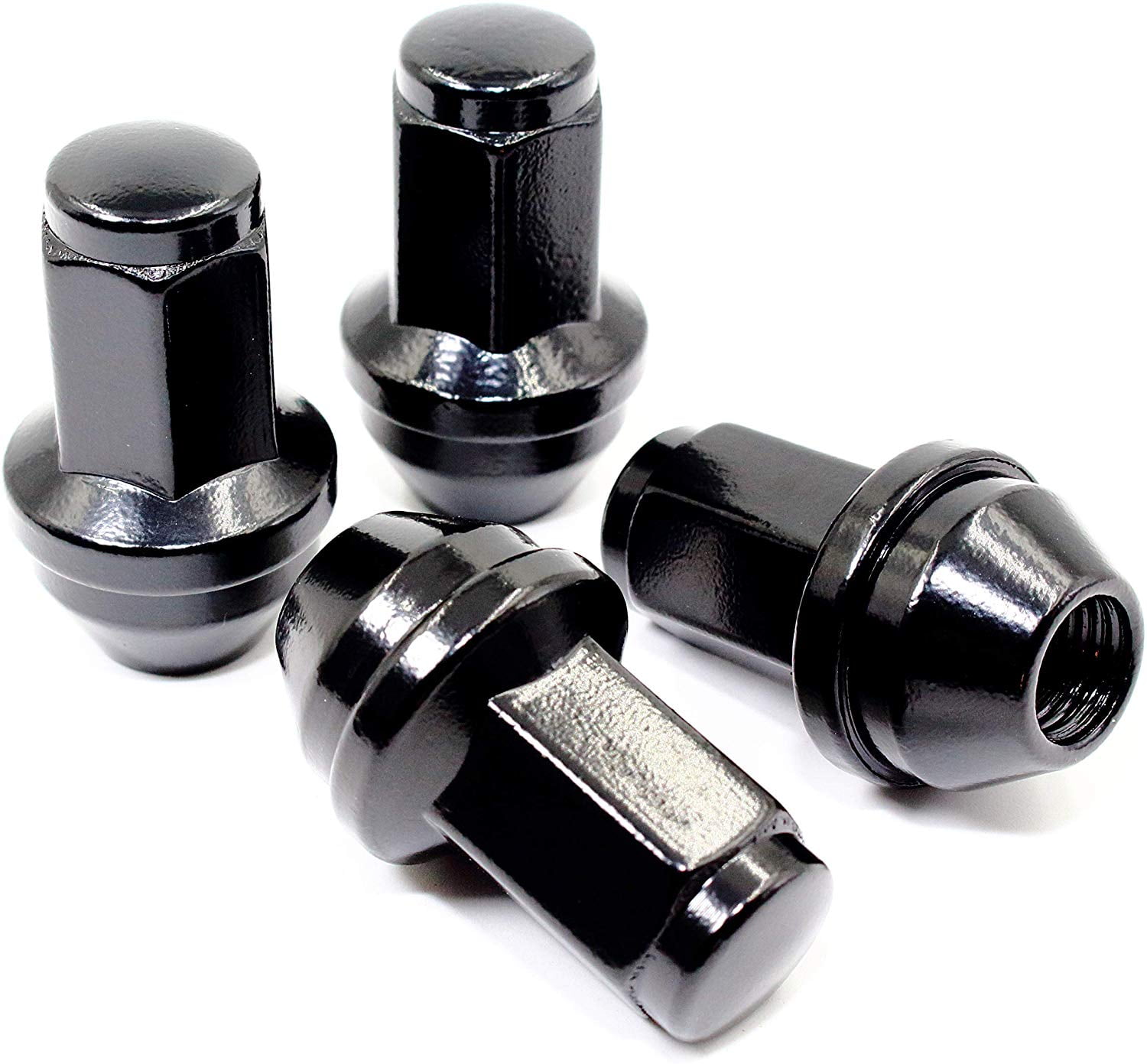 Set of 24 Veritek 14x2.0mm 13/16 Hex 2 Inch Black OEM Factory Style