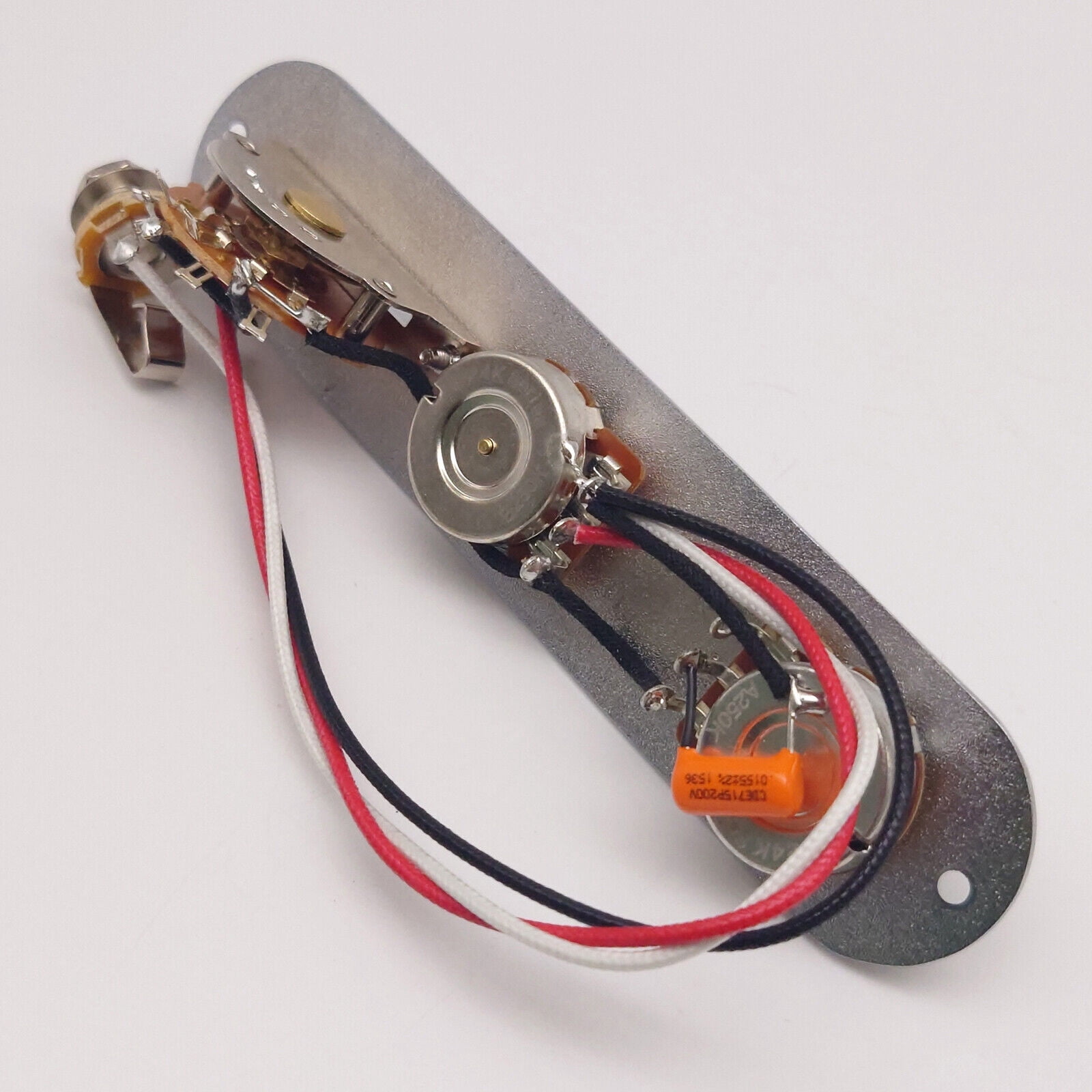 Prewired Loaded Guitar Control Plate 3 Way Switch Knob Copper Sha for Tele TL Electric Guitars Replacement Parts
