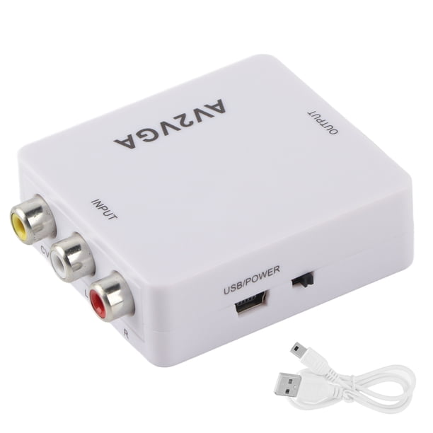 Para convertidor de AV a VGA, detecta automáticamente el convertidor de video 1920x1080 60 fps de alto rendimiento para convertidor de AV a VGAMovies Fyydes Descripción de la referencia